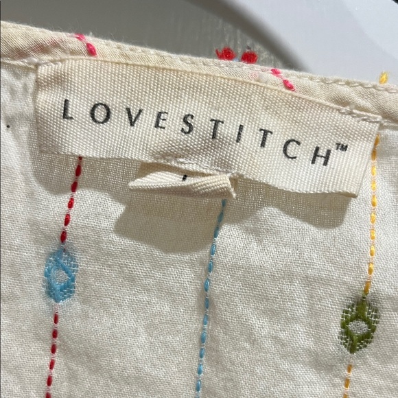 Lovestitch Ruffled Tie-Front Blouse - Picture 2 of 6